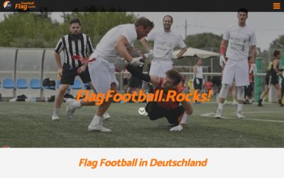 FlagFootball.Rocks! Web-Portal für Flag Football in Deutschland
